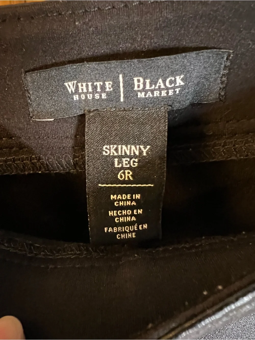 White House Black Market skinny leg